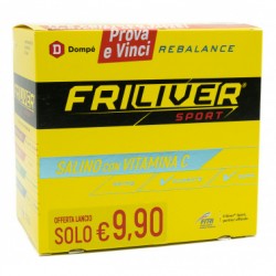 Friliver Sport Rebalance reintegratore salino reidratante 24bustine TP