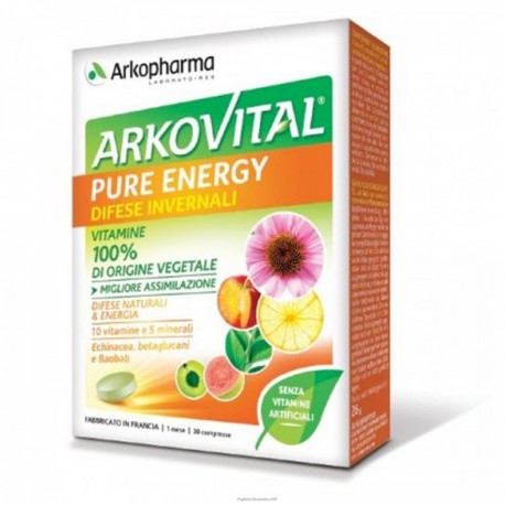 Arkovital Pure Energy difese invernali 30compresse