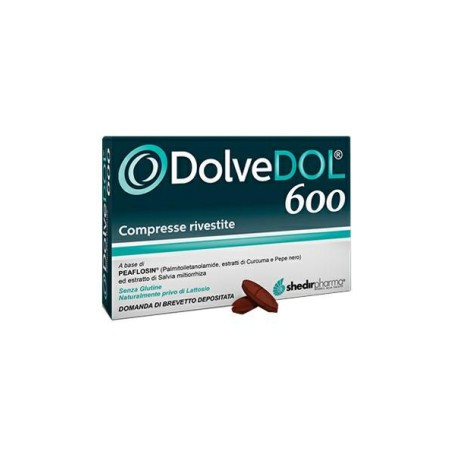 Shedir Pharma Dolvedol 600 Integratore anti infiammatorio 20 compresse