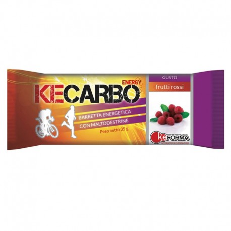 KeCarbo Fruitbar barretta ai frutti rossi 35gr.
