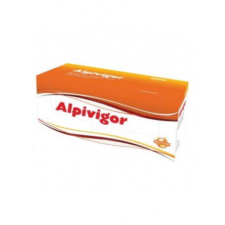 Alpiflor Alpivigor Integratore contro la stanchezza fisica e mentale 10 Flaconcini x 15 ml