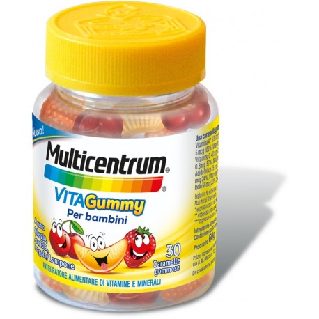 Multicentrum Vitagummy Integratore Vitaminico Bambini 30 Caramelle Gommose