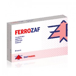 Ferrozaf Integratore per il miglioramento della digeribilità intestinale 30 capsule