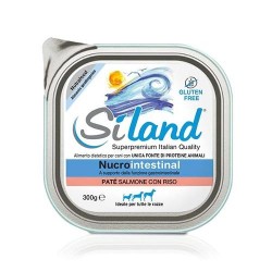 Siland Nucrointestinal Alimento di salmone e riso per il cane 300 g