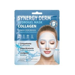 Synergy Derm Hydrogel Mask Collagen Maschera idratante per il viso 1 Pezzo