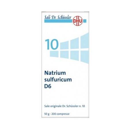 Natrium Sulfu Sale Dr. Schüssler n.10 Depurativo 200 compresse