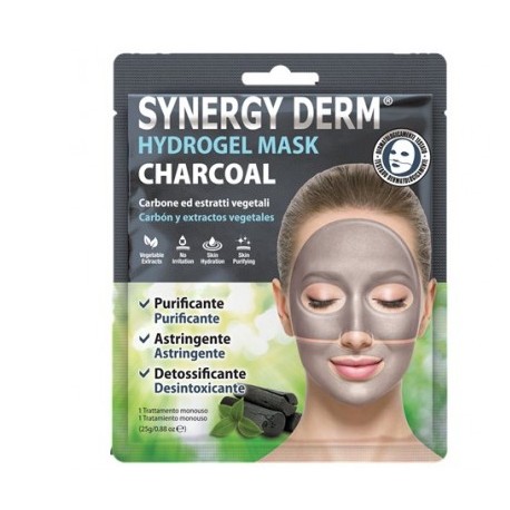 Synergy Derm hydrogel mask charcoal