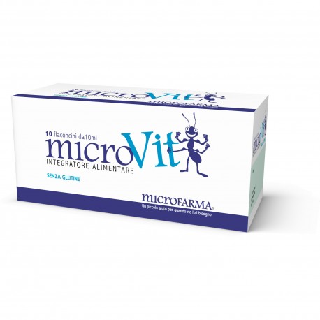  Microvit 10 Flaconcini Da 10 Ml