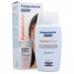 Isdin Fotoprotector Fusion Water Wet Skin Protezione solare per pelli delicate 50 ml