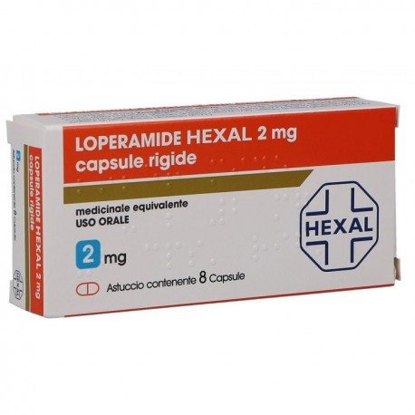 LOPERAMIDE (HEXAL) 8 compresse 2 mg