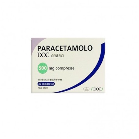 Doc Generici Paracetamolo 500 mg 20 Compresse