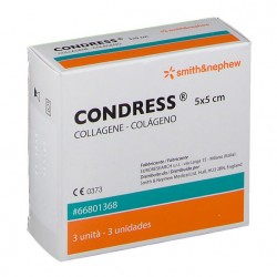 Condress Medicazione con Collagene 5x5 cm 3 Pezzi
