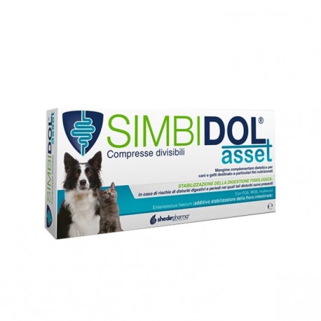 Simbidol Asset Mangime complementare per cani e gatti 30 Compresse divisibili