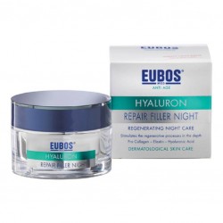 Eubos Hyaluron Repair Filler Night Crema notte anti rughe 50 ml