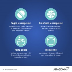 Alfasigma Genius Taglia/Porta/Frantuma Pillola