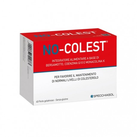 Specchiasol No Colest Formula Potenziata 40 Perle Integratore per Colesterolo