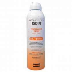 Isdin Fotoprotector Trasparent Spray Wet Skin SPF 30 Fotoprotettore solare 250 ml