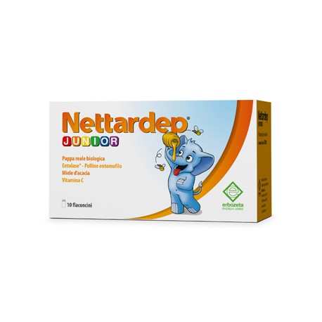 Nettardep Junior Integratore per il Metabolismo 10 Flaconcini