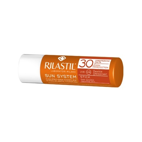 Rilastil - Rilastil Sun System Photo Protection Terapy Stick Transparente Ad Alta Protezione Spf30 4 Ml
