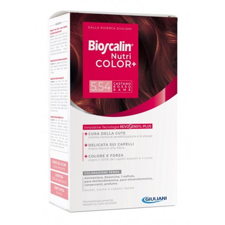 Bioscalin Nutricolor Plus 5.54 Trattamento Colore Castano Rosso Rame