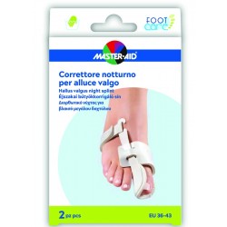 Master-aid Foot Care Correttore Notte Alluce Valgo Eu 36-43 2 Pezzi