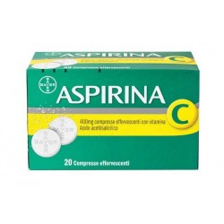 Bayer Aspirina C Influenza 20 Compresse Effervescenti 400 mg + 240 mg