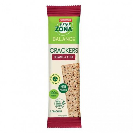 Enerzona Balance 40-30-30 Sesame & Chia Crackers 25 g