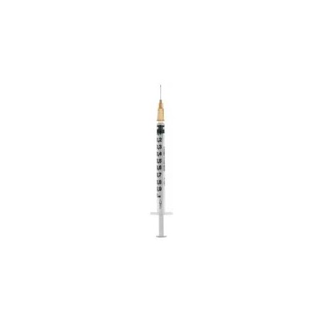  Siringa Insulina Meds Farmatexa 1 Ml Ago Gauge 25 5/8 Luer