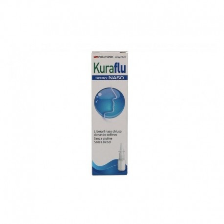 Pool Pharma Kuraflu Spray decongestionante per il naso 20 ml