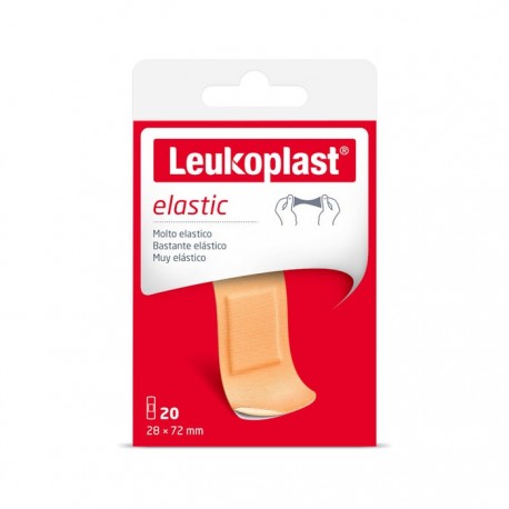 Leukoplast Elastic Cerotto elastico 72 x 28 mm 20 Pezzi