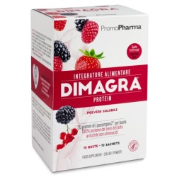 Promopharma Dimagra Protein Integratore Proteico 10 Bustine