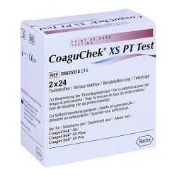  Strisce Reattive Per Apparecchio Utodiagnostico Coaguchek Xs Pt Test 2x24 Pezzi