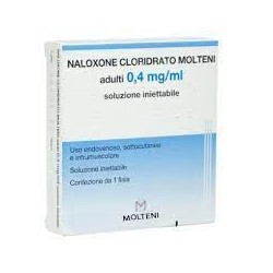 Molteni Naloxone Cloridrato Adulti contro Overdose 1 Fiala