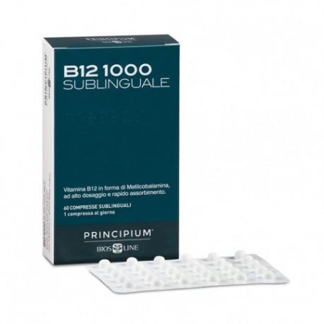 Bios Line Principium B12 1000 Integratore Stanchezza 60 Compresse