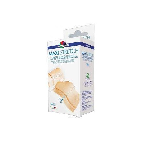 M-Aid Maxi Stretch Cerotto A Taglio In Tessuto Elastico 50 x 8 cm