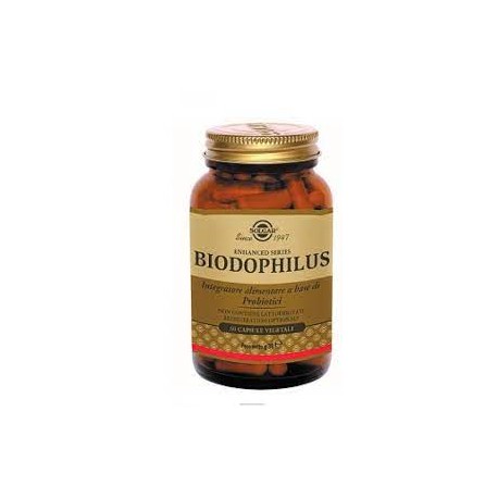 Solgar Biodophilus Integratore di Probiotici 60 Capsule Vegetali