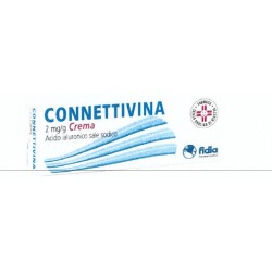 Connettivina Crema Dermatologica per Lesioni Cutanee 15 g 0,2%
