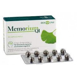Biosline Memorium QI Integratore per la Memoria 30 Capsule