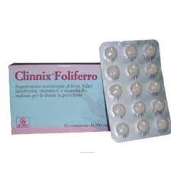 CLINNIX FOLIFERRO 30CPR