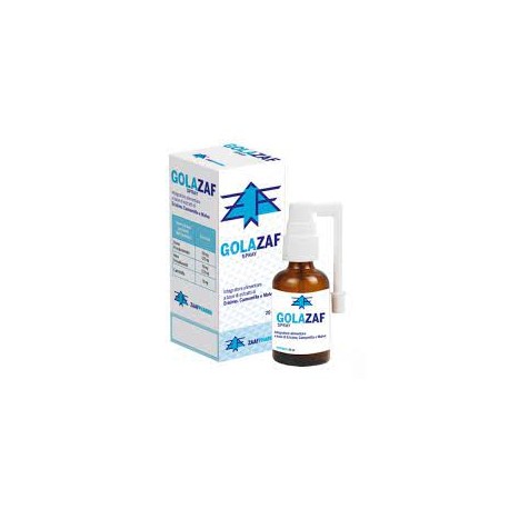 Zaaf Pharma Golazaf Integratore per le Vie Respiratorie 20 ml