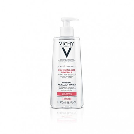 Vichy Pureté Thermale Acqua micellare detergente e struccante per pelle sensibile 400 ml