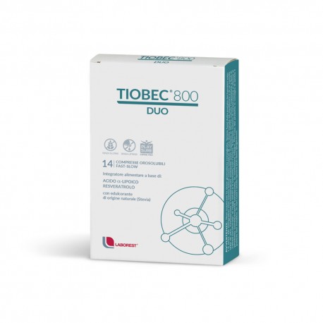 Laborest Tiobec 800 Duo Integratore antiossidante 14 compresse x 1,35 g
