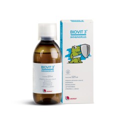 Biovit 3 Immunoplus 125 ml Integratore per Difese Immunitarie
