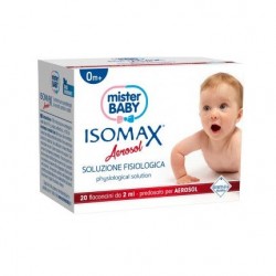 Isomax Soluzione fisiologica per aerosol 20 flaconcini da 2,5 ml ciascuno