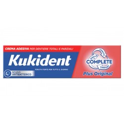 Kukident Complete Plus Original Crema Adesiva Dentiere 40 g