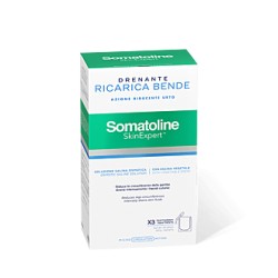 Somatoline SkinExpert Ricarica Bende Drenanti azione riducente 3 trattamenti