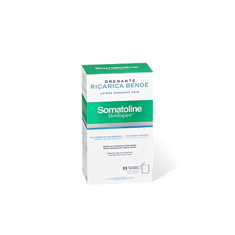 Somatoline SkinExpert Ricarica Bende Drenanti azione riducente 3 trattamenti