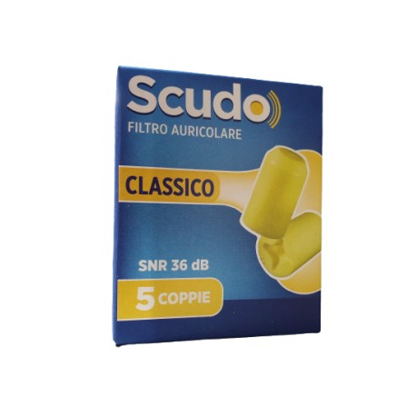 Scudo - Depofarma Scudo Filtro Auricolare Classico 5 Coppie