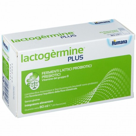 Humana Lactogermine Plus Fermenti Lattici 10 Flaconcini