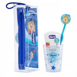 Chicco Set per igiene orale per bambino colore azzurro 36+M